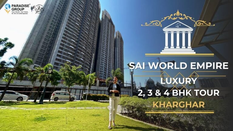 Sai World Empire Kharghar – Luxury 2 BHK, 3 BHK, and 4 BHK residences by Paradise Group in Kharghar Sector 36, featuring world-class amenities and premium lifestyle.